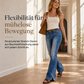 📢🎉50%Rabatt!!!🛍️✨Damen Retro Schlagjeans mit hoher Taille aus Denim