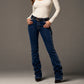 📢🎉50%Rabatt!!!🛍️✨Damen Retro Bootcut Jeans mit hohem Stretchanteil