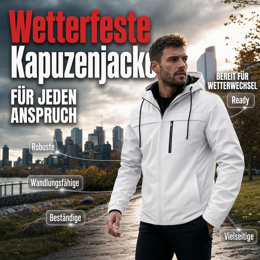 📢🎉50%Rabatt!!!🛍️✨Wetterfeste Kapuzenjacke