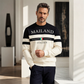 📢🎉50%Rabatt!!!🛍️✨Bedrucktes Sweatshirt Milano Italia für Herren