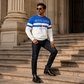 📢🎉50%Rabatt!!!🛍️✨Bedrucktes Sweatshirt Milano Italia für Herren