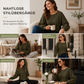 📢🎉50%Rabatt!!!🛍️✨Locker gestrickter Damenpullover mit Fledermausärmeln