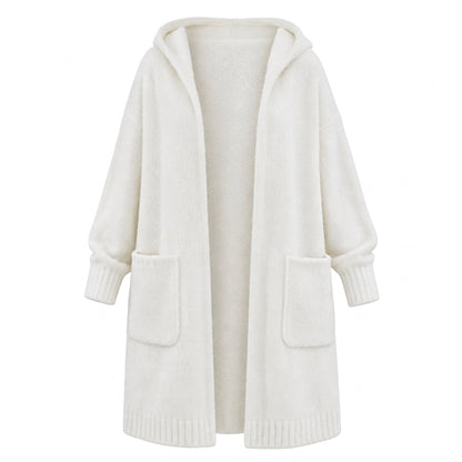 📢🎉50%Rabatt!!!🛍️✨Lange Strickjacke mit Kapuze für Damen