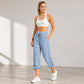 📢📢50% Rabatt!!! 🎉✨ Leichte schnell trocknende 7/8-Hose für Damen