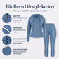 📢🎉50%Rabatt!!!🛍️✨Sportliches Kapuzenjacken- und Hosen-Set mit Reißverschluss für Damen