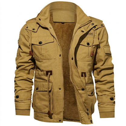 📢🎉50%Rabatt!!!🛍️✨Wärmende Winterjacke für Herren mit abnehmbarer Kapuze