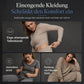 📢📢50%Rabatt!!!🎉✨Zweiteiler für Damen: Lässiges V-Ausschnitt-Crop-Top mit Laternenärmeln & Weite Hose mit hoher Taille