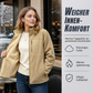 📢🎉50%Rabatt!!!🛍️✨Unisex schwere Fleecejacke mit durchgehendem Reißverschluss