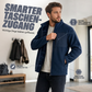 📢🎉50%Rabatt!!!🛍️✨Unisex schwere Fleecejacke mit durchgehendem Reißverschluss