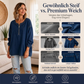 📢🎉50%Rabatt!!!🛍️✨Jeans-Pullover mit halbem Reißverschluss und langen Ärmeln für Damen