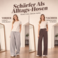 📢🎉50%Rabatt!!!🛍️✨Damen-Hochhaus-Weitbeinhosen