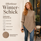 📢🎉50%Rabatt!!!🛍️✨Zopfpullover-Poncho für Damen