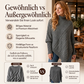 📢🎉50%Rabatt!!!🛍️✨Zopfpullover-Poncho für Damen
