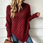 📢🎉50%Rabatt!!!🛍️✨Zopfpullover-Poncho für Damen