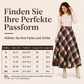 📢🎉50%Rabatt!!!🛍️✨Elegante karierte hochtaillierte Damen-Langrock