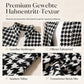 📢🎉50%Rabatt!!!🛍️✨Hahnentritt-Design mit offenem Vorderteil, geteiltem Stehkragen und schmaler Passform