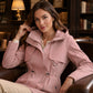 📢🎉50%Rabatt!!!🛍️✨Lässige, warme mittelange Damen-Kapuzenjacke