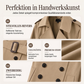 📢🎉50%Rabatt!!!🛍️✨Zweireihiger langer Trenchcoat für Damen