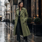 📢🎉50%Rabatt!!!🛍️✨Zweireihiger langer Trenchcoat für Damen