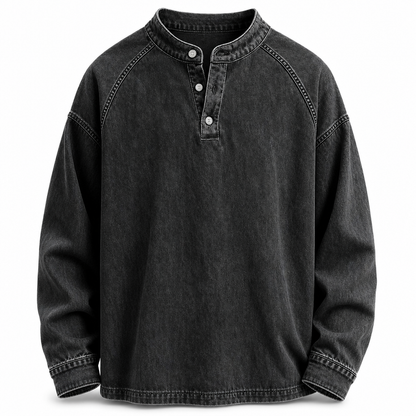 📢🎉50%Rabatt!!!🛍️✨Herren Vintage-Freizeit-Sweatshirt mit lockerer Passform