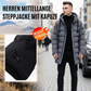 📢🎉50%Rabatt!!!🛍️✨Mittellange Kapuzen-Steppjacke für Herren
