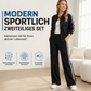📢🎉50%Rabatt!!!🛍️✨Gestreiftes sportliches Loungewear-Set für Damen