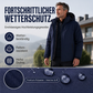 📢🎉50%Rabatt!!!🛍️✨Wasserdichte Kapuzenjacke für Herren mit Plüschfutter