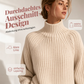 👥 Über 80.000 Käufer haben bereits zugeschlagen! Bequemes Rollkragen-Strickkleid für Damen