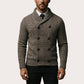 📢🎉50%Rabatt!!!🛍️✨Herren-Strickcardigan mit Schalkragen und doppelreihiger Knopfleiste
