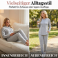 📢🎉50%Rabatt!!!🛍️✨Zweiteiliger, legere Trainingsanzug aus einfarbigem Stoff für Damen