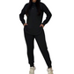 📢🎉50%Rabatt!!!🛍️✨Zweiteiliger, legere Trainingsanzug aus einfarbigem Stoff für Damen