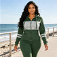 📢🎉50%Rabatt!!!🛍️✨Damen Freizeit-Set: Figurbetonter Hoodie und Hose
