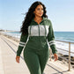 📢🎉50%Rabatt!!!🛍️✨Damen Freizeit-Set: Figurbetonter Hoodie und Hose