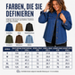 📢🎉50%Rabatt!!!🛍️✨Jeansjacke für Damen mit ausgefranstem Saum und gewaschener Optik