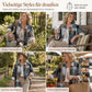 📢🎉50%Rabatt!!!🛍️✨Leger geschnittenes kariertes Langarmhemd in Übergröße, Sonnenschutz-Oberbekleidung für Frühling und Herbst