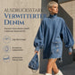 📢🎉50%Rabatt!!!🛍️✨Übergroßes Damen-Minikleid aus Denim mit Stehkragen