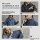 📢🎉50%Rabatt!!!🛍️✨Übergroßes Damen-Minikleid aus Denim mit Stehkragen