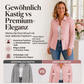 📢🎉50%Rabatt!!!🛍️✨Elegantes Damen-Blazer mit Rüschen-Peplum
