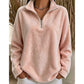📢🎉50%Rabatt!!!🛍️✨Bequemes, gemütliches Quarter-Zip-Sweatshirt für Damen