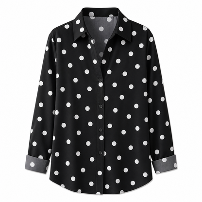 📢🎉50%Rabatt!!!🛍️✨Damen Elegante Freizeitbluse mit Langarm und Knopfleiste