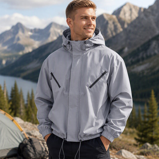 📢🎉50%Rabatt!!!🛍️✨Stilvolle winddichte Kapuzenjacke für Herren