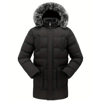 📢🎉50%Rabatt!!!🛍️✨Winddichte, warme mittellange Winterjacke für Herren