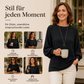 📢🎉50%Rabatt!!!🛍️✨Damen Übergröße Gerippter Strickpullover