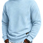 📢🎉50%Rabatt!!!🛍️✨Herren Langarm Jacquard Rundhals Sweatshirt Lockere Passform Verdickter Herbst Winter Oberteil Große Größen