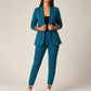 📢🎉50%Rabatt!!!🛍️✨Damen-Set aus offenem Blazer und Hose