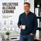 📢🎉50%Rabatt!!!🛍️✨Herren Halb-Reißverschluss Warm Futter Geripptes Sweatshirt