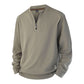 📢🎉50%Rabatt!!!🛍️✨Herren Halb-Reißverschluss Warm Futter Geripptes Sweatshirt