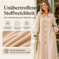 📢🎉50%Rabatt!!!🛍️✨Damen Maxikleid aus Rippstrick mit Laternenärmeln