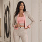 📢🎉50%Rabatt!!!🛍️✨3-teiliges Damen-Set aus Cardigan, Bandeau-Top und Hose