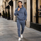 📢🎉50%Rabatt!!!🛍️✨Herren Kapuzen-Sweatshirt und Sweatpants zweiteiliges Trainingsanzug-Set